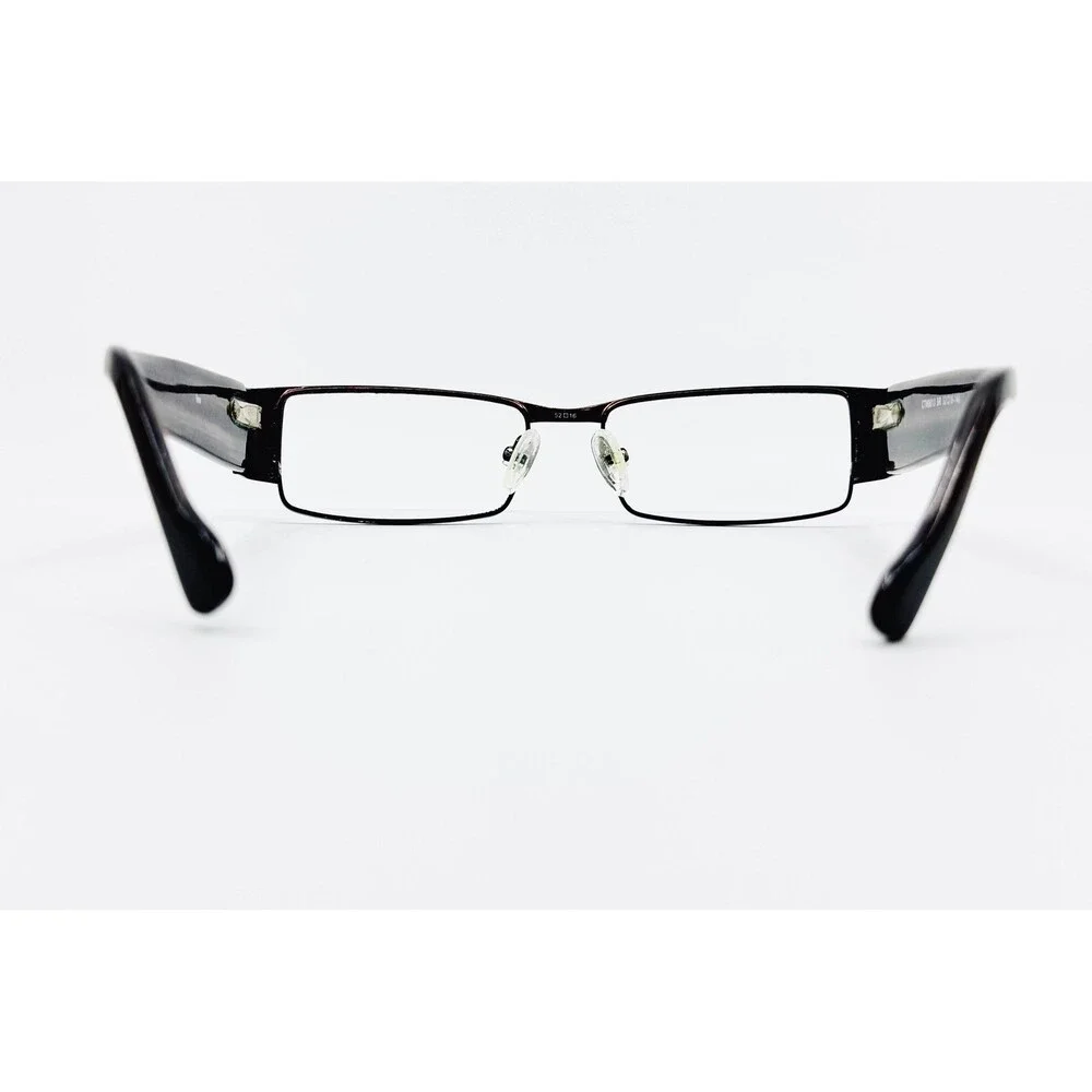 Tempo Eyeglasses Frames Mens Brown Rectangular CTM9013 52-16-140